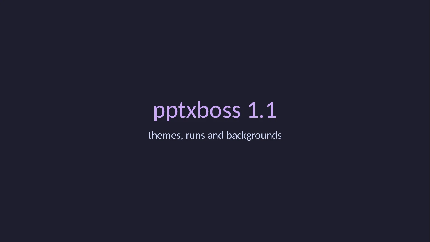Slide 1 of the release notes deck