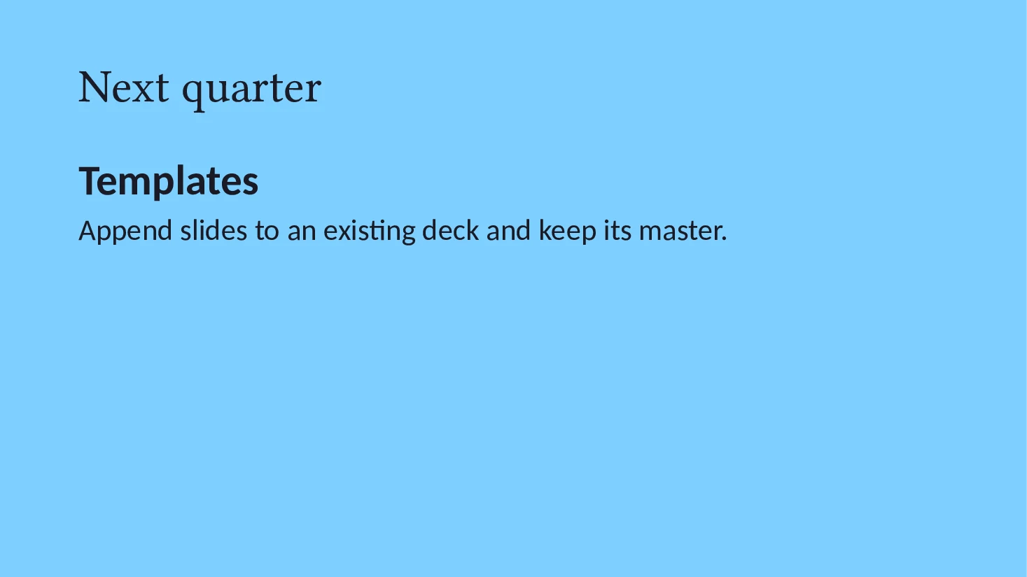 Slide 4 of the platform review deck